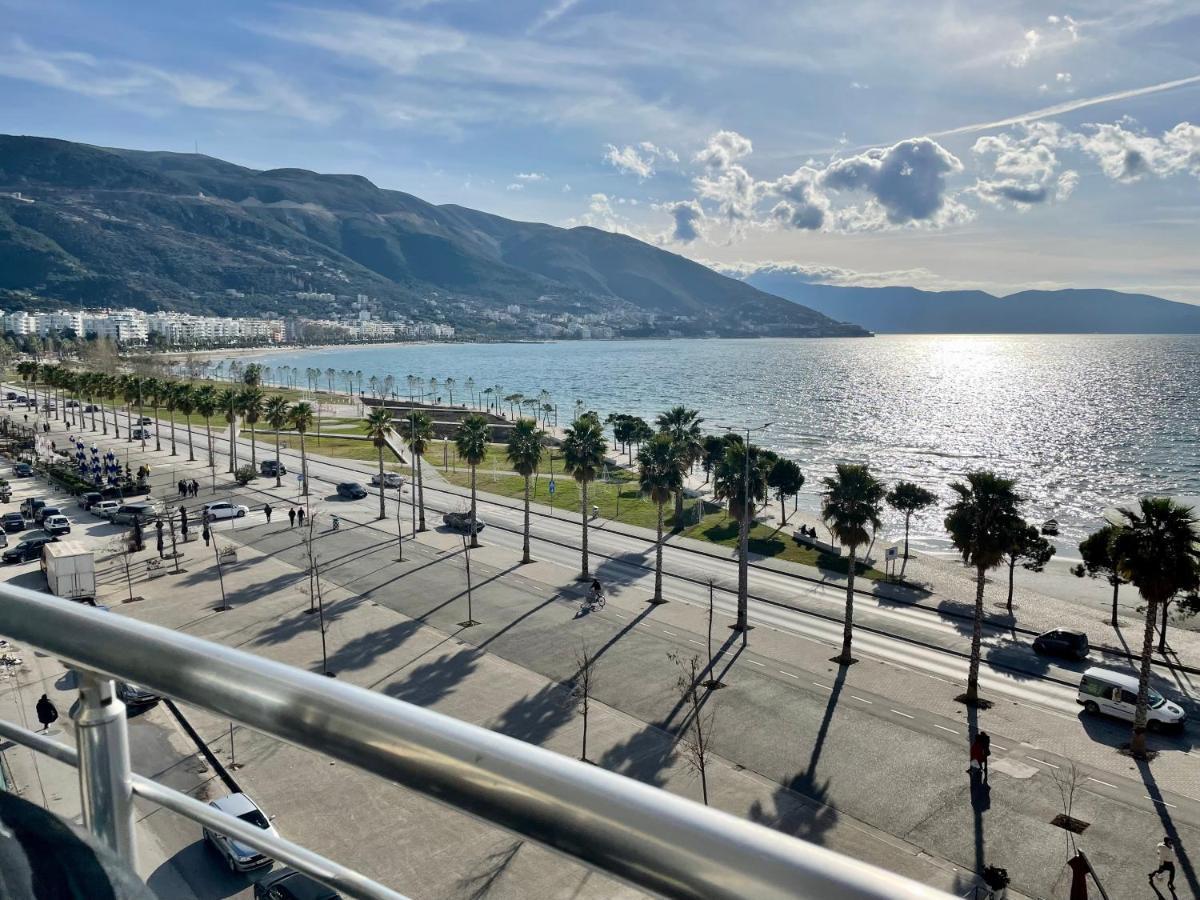 Sea View Apartment Vlora Kültér fotó