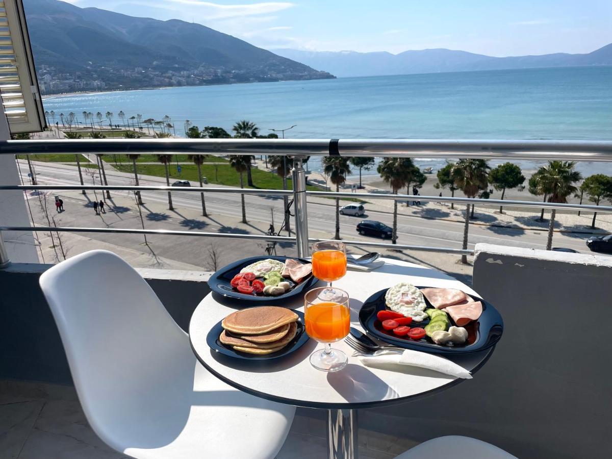Sea View Apartment Vlora Kültér fotó